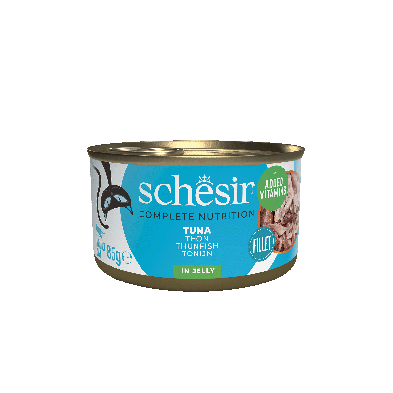 C&B, karma mokra, dla kotów, tuńczyk w galarecie, 85 g, puszka