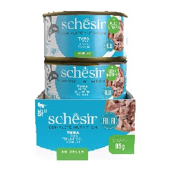 C&B, karma mokra, dla kotów, tuńczyk w galarecie, 85 g, puszka