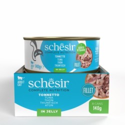 C&B, karma mokra, dla kotów, tuńczyk w galarecie, 140 g, puszka