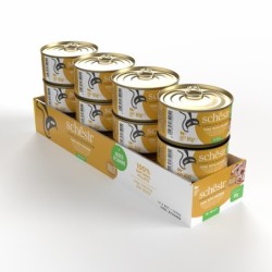 C&B, karma mokra, dla kotów, tuńczyk z kurczakiem w galarecie, 85 g, puszka