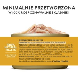 C&B, karma mokra, dla kotów, tuńczyk z kurczakiem w galarecie, 85 g, puszka