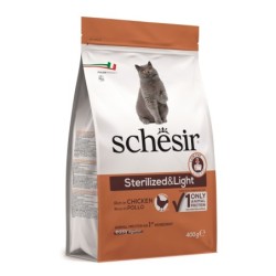 Original, karma sucha, dla kota, kurczak, 400 g, worek, po sterylizacji i lekkostrawna