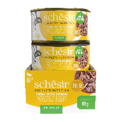 C&B, karma mokra, dla kotów, tuńczyk z surimi w galarecie, 85 g, puszka