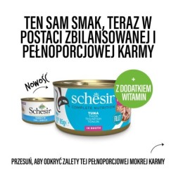 C&B, karma mokra, dla kotów, tuńczyk w bulionie, 85 g, puszka