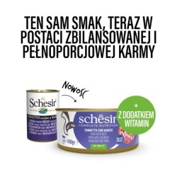C&B, karma mokra, dla kotów, tuńczyk z wołowiną w galarecie, 140 g, puszka