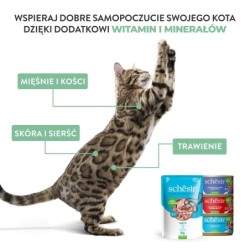 C&B, karma mokra, dla kotów, tuńczyk z narybkiem w galarecie, 140 g, puszka