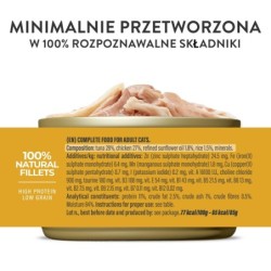 C&B, karma mokra, dla kotów, tuńczyk z kurczakiem w bulionie, 85 g, puszka