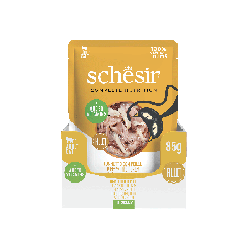 C&B, karma mokra, dla kotów, tuńczyk z kurczakiem w galarecie, 85 g, saszetka