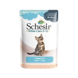 Kitten Care 3-12, karma mokra, dla kociąt, tuńczyk, 85 g, saszetka