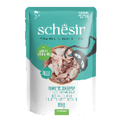 C&B, karma mokra, dla kotów, tuńczyk z doradą w galarecie, 85 g, saszetka