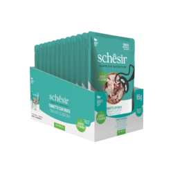 C&B, karma mokra, dla kotów, tuńczyk z doradą w galarecie, 85 g, saszetka