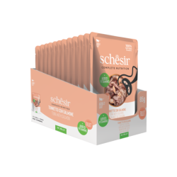 C&B, karma mokra, dla kotów, tuńczyk z łososiem w galarecie, 85 g, saszetka