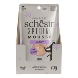 Special Mousse Light, karma mokra, dla kota, kurczak i indyk z dynią, 70 g, saszetka