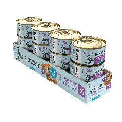 Cat Can Grill, karma mokra, dla kota, sardynki i makrela w sosie, 70g, puszka