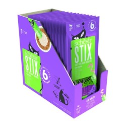 Stix, przysmak, dla kota, kaczka, 6x15 g, saszetka