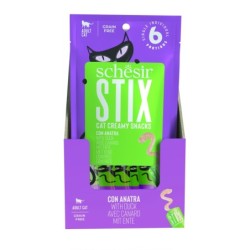 Stix, przysmak, dla kota, kaczka, 6x15 g, saszetka