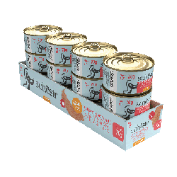 Cat Can Grill, karma mokra, dla kota, pasta z sardynek w sosie z homara, 70g, puszka