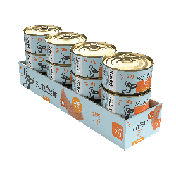 Cat Can Grill, karma mokra, dla kota, pasta z sardynek , 70g, puszka