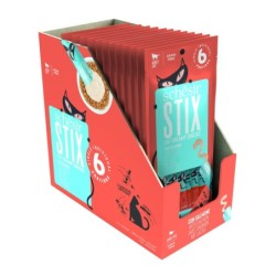 Stix, przysmak, dla kota, łosoś, 6x15 g, saszetka