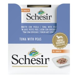 Karma mokra, dla psa, tuńczyk z groszkiem w sosie, 85 g, puszka