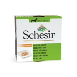 Karma mokra, dla psa, kurczak z jagnięciną w sosie, 85 g, puszka