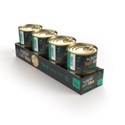 Taste the world, karma mokra, dla psów, kurczak z carbonarą, 150 g, puszka