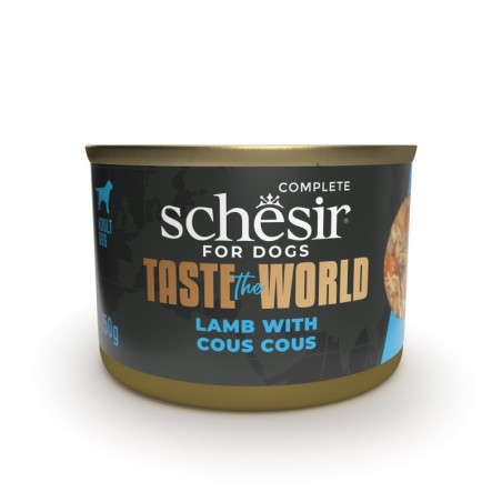 Taste the world, karma mokra, dla psów, jagnięcina z kuskusem, 150 g, puszka