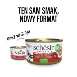 Complements, karma mokra, dla kotów, tuńczyk z barweną w galarecie, 70 g, puszka