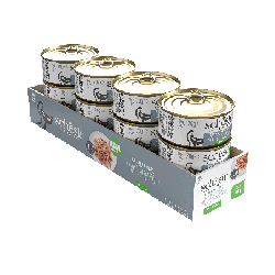 Complements, karma mokra, dla kotów, tuńczyk z kalmarami w galarecie, 70 g, puszka