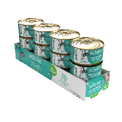 C&B, karma mokra, dla kotów, tuńczyk z doradą w galarecie, 85 g, puszka