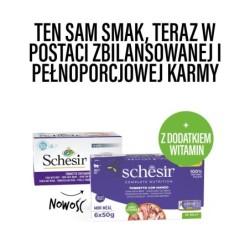 C&B, karma mokra, dla kotów, tuńczyk z wołowiną w galarecie, 6x50 g, multipak puszka