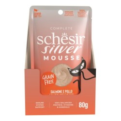Silver, karma mokra, dla kota, łosoś z dynią, 80 g, saszetka