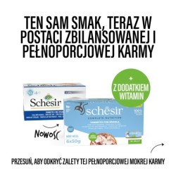 C&B, karma mokra, dla kotów, tuńczyk z doradą w galarecie, 6x50 g, multipak puszka