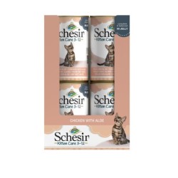 Kitten Care 3-12, karma mokra, dla kociąt, kurczak z aloesem, 140 g, puszka