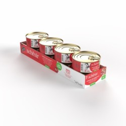 C&B, karma mokra, dla kotów, tuńczyk z krewetkami w galarecie, 140 g, puszka