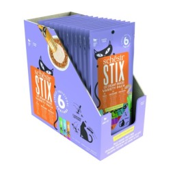 Stix multipack, przysmak, dla kota, kurczak/kaczka/łosoś, 6x15 g, saszetka