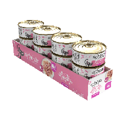 Complements, karma mokra, dla kotów, tuńczyk z szynką w bulionie, 70 g, puszka