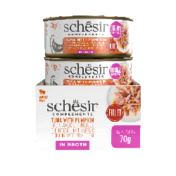 Complements, karma mokra, dla kotów, tuńczyk z dynią w bulionie, 70 g, puszka