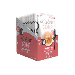 Soup, karma mokra, dla kotów, zupa łosoś z marchewką, 40 g, saszetka