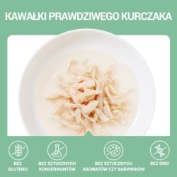 Complements, karma mokra, dla kotów, kurczak w bulionie, 70 g, puszka