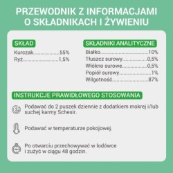 Complements, karma mokra, dla kotów, kurczak w bulionie, 70 g, puszka