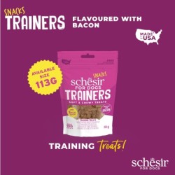 Trainers soft and chewy, przysmak, dla psów, bekon, 100 kawałków, 113 g, saszetka