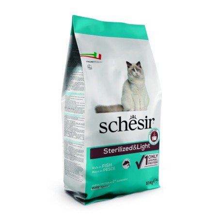 Original, karma sucha, dla kota, ryby, 10 kg, worek, po sterylizacji i lekkostrawna