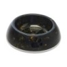 Delice 3 Marble, miska dla ps, czarna/złota, plastik, 1,2l