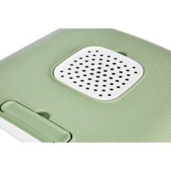 Mira de luxe, kuweta dla kota- domek, kolor zielony, plastik  55.5x44x49.5cm