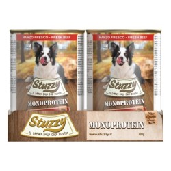 Monoprotein, karma mokra, dla psa, świeża wołowina pasztet, 400 g, puszka