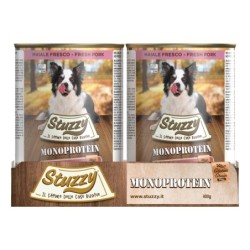Monoprotein, karma mokra, dla psa, świeża wieprzowina pasztet, 400 g, puszka
