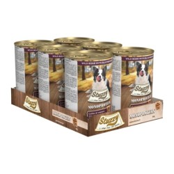 Monoprotein, karma mokra, dla psa, świeże mięso z dzika z jeżynami pasztet, 400 g, puszka