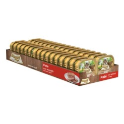 Pate, karma mokra, dla kota, wołowina 100 g, tacka