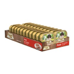 Pate, karma mokra, dla psa, wołowina, 150 g, tacka
